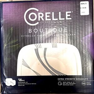 Urban Arc 16 Piece Dinnerware Set, Service for 4